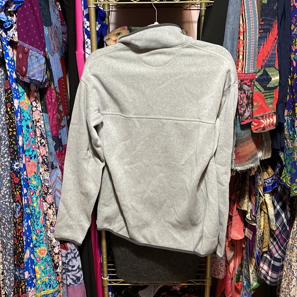 Patagonia grey quarter snap pullover sweater women medium - Picture 4 of 4